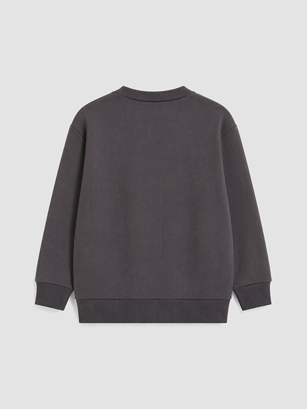 Karışık Bisiklet Yaka Baskılı Kız Çocuk Sweatshirt-2