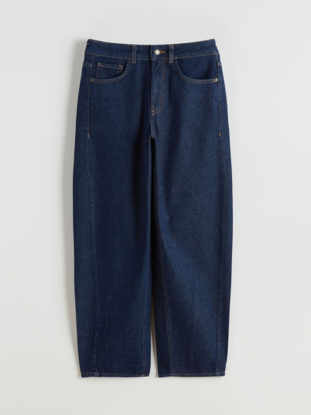 İndigo Balloon Fit Kadın Jean Pantolon-4