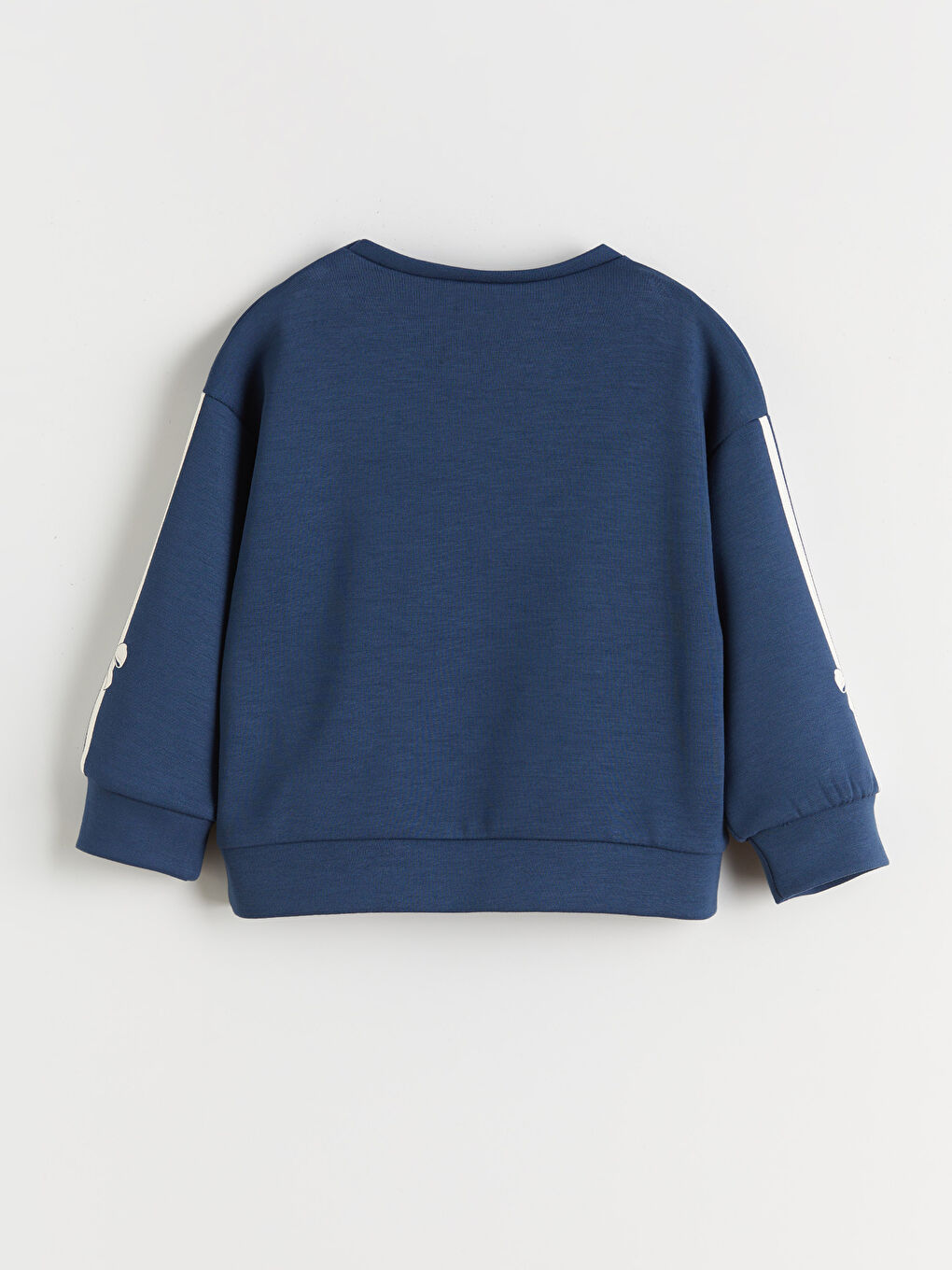 İndigo Bisiklet Yaka Baskılı Kız Çocuk Sweatshirt-1