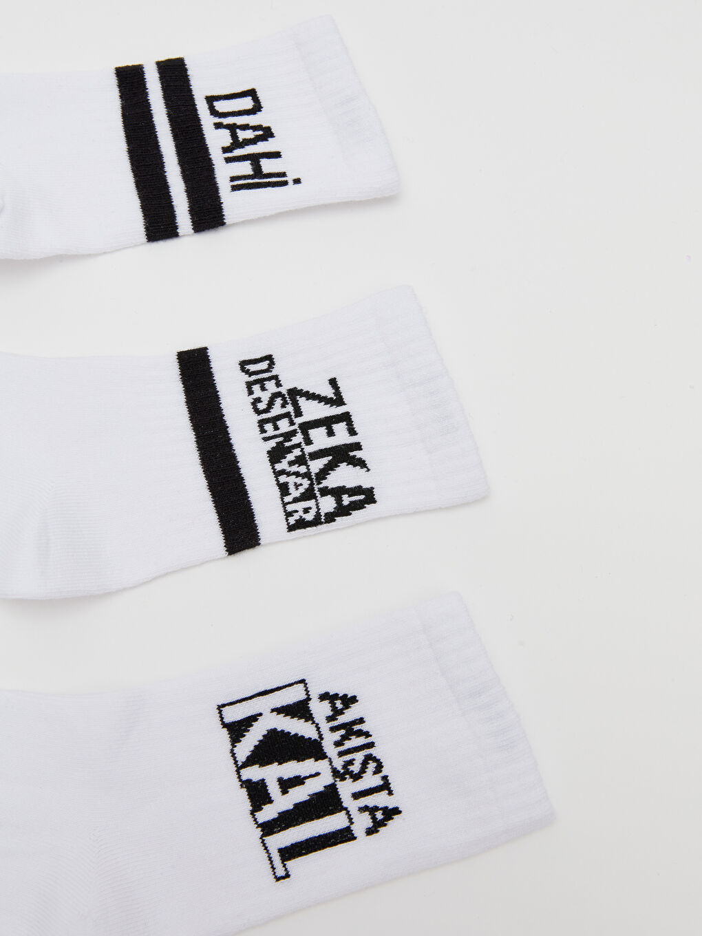 Karışık Desenli Erkek Çocuk Soket Çorap 5'li-1