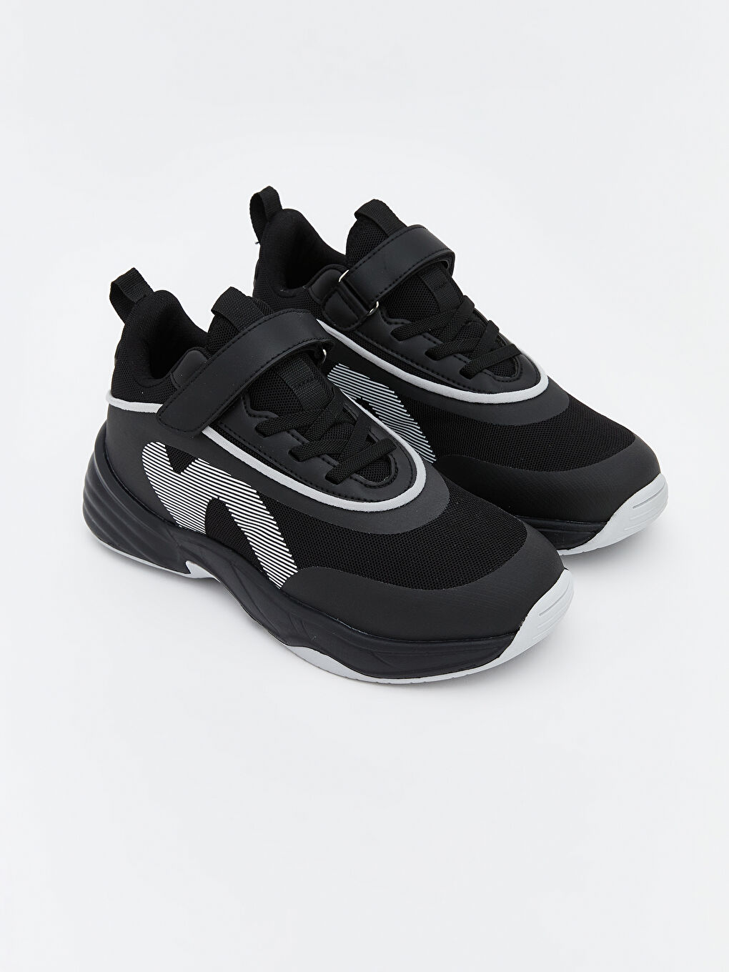 Laces & Hook-and-Loop Boys' Sneakers