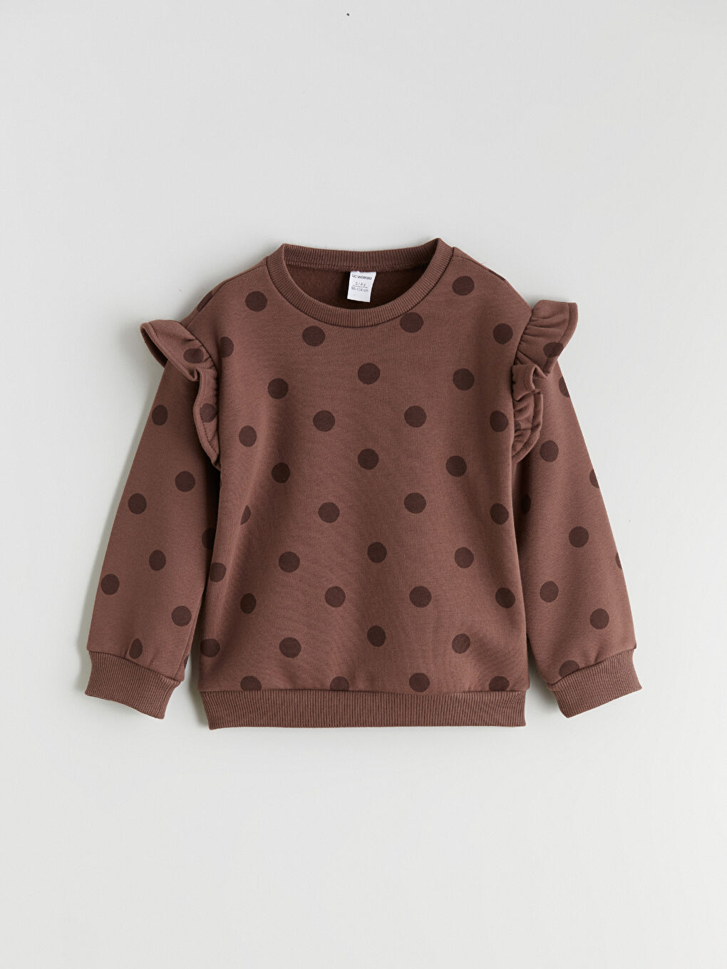 Girl BROWN Tracksuit Set-1