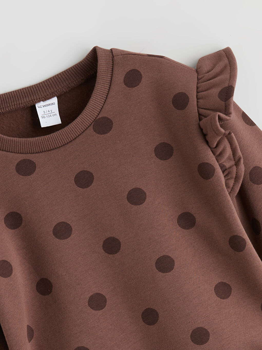 Girl BROWN Tracksuit Set-2