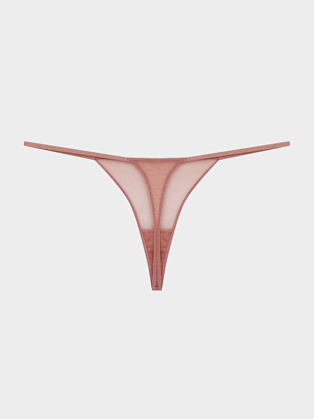 Pembe Düz Tanga Külot-1