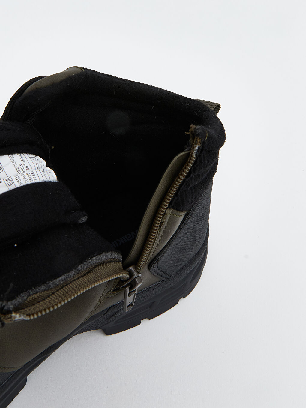 Haki Bağcıklı Erkek Çocuk Trekking Bot-6