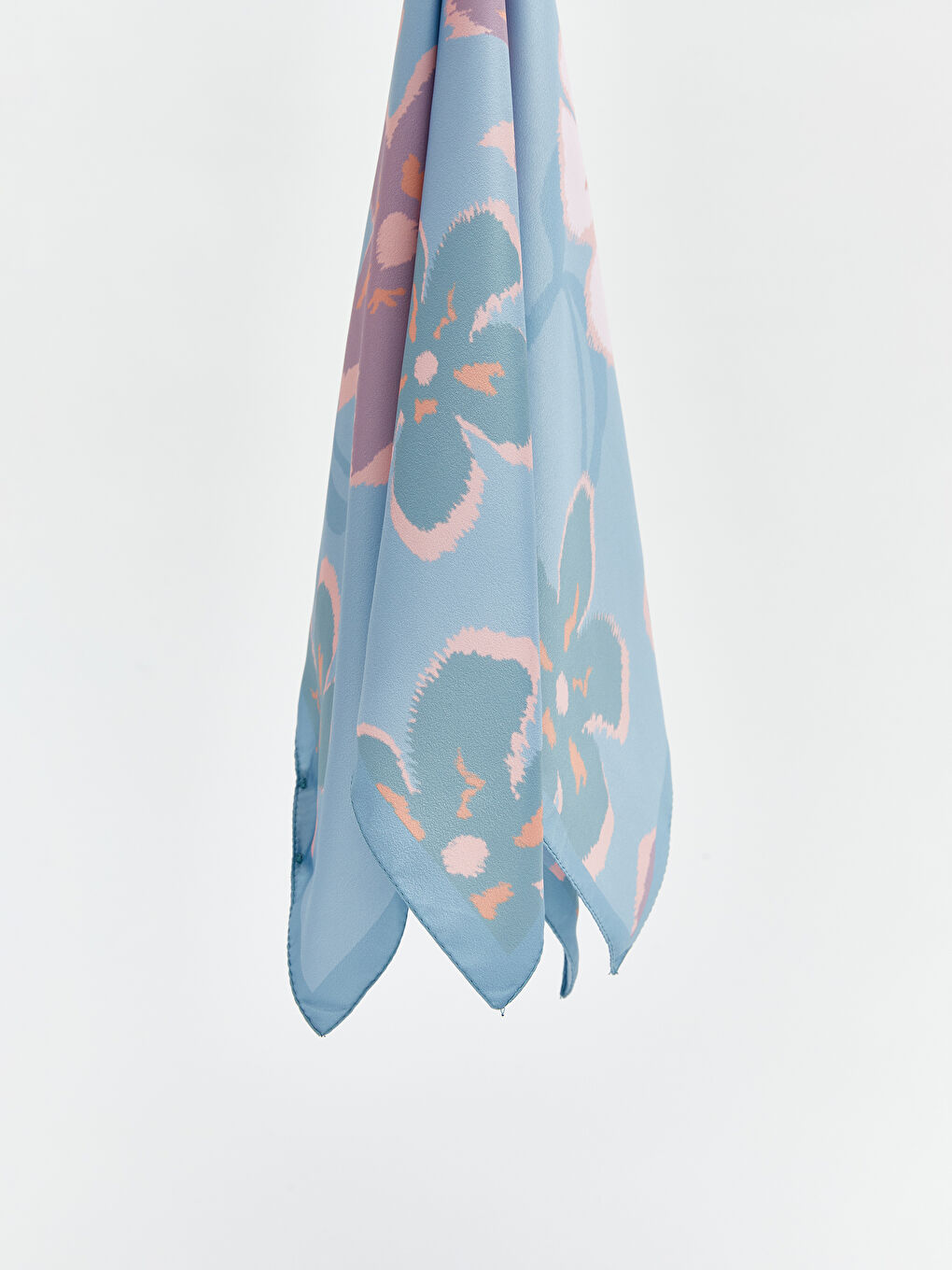 Karışık Desenli Kadın Fular-1