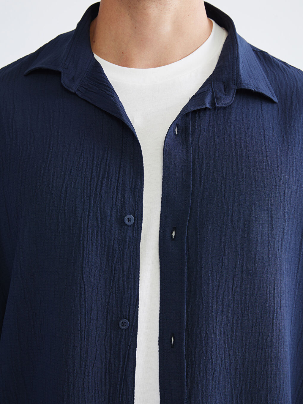 Man NAVY Shirt-2