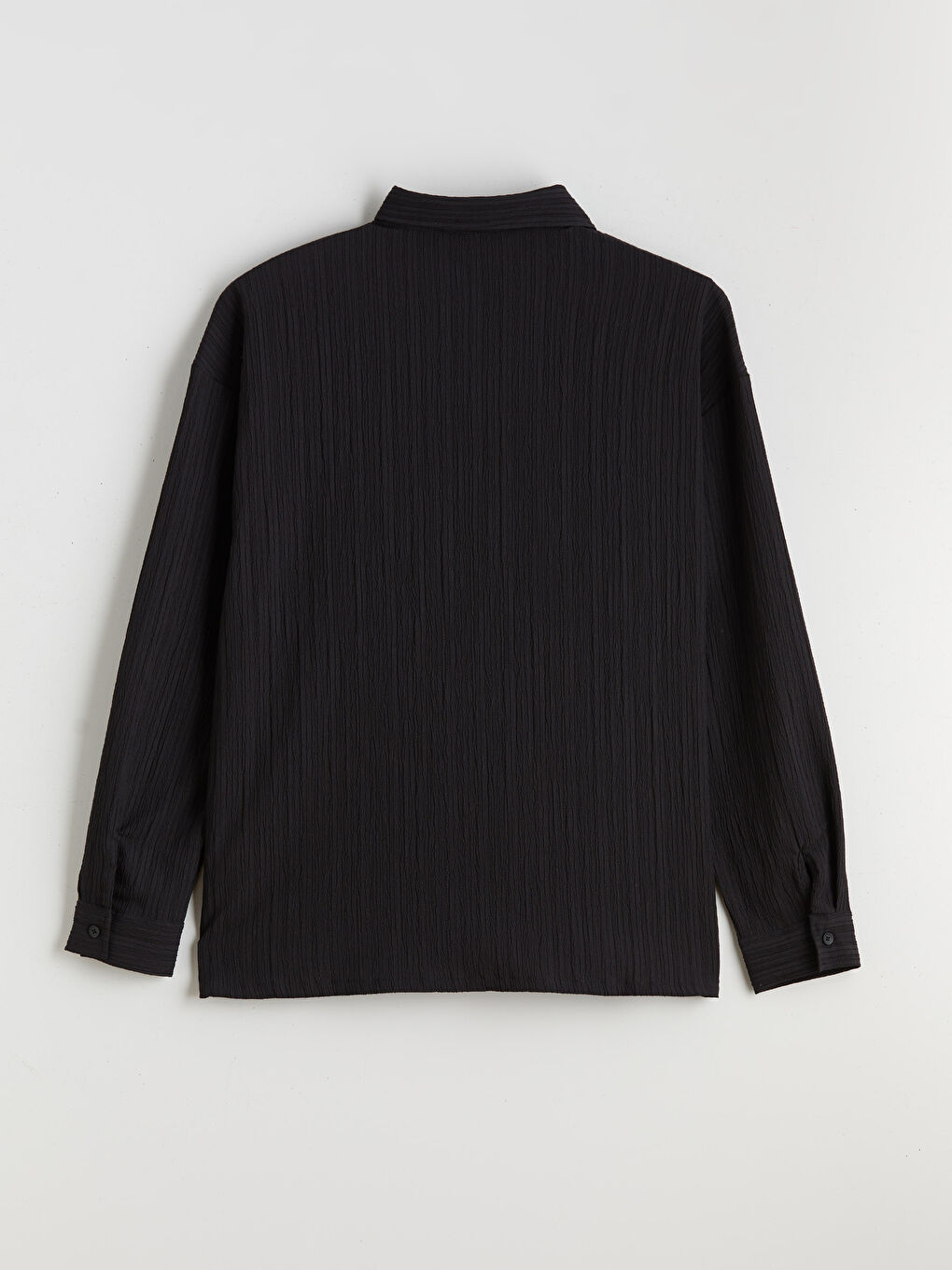 Relaxed Fit Textured Men's Shirt-5