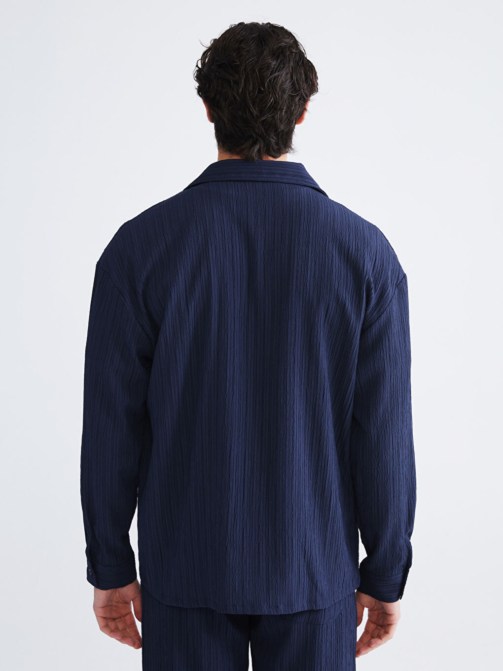 قميص أزرق راجل-3