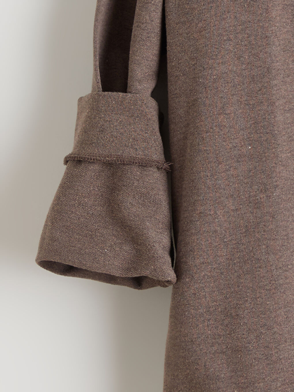 Kahverengi Bisiklet Yaka Erkek Çocuk Sweatshirt-3