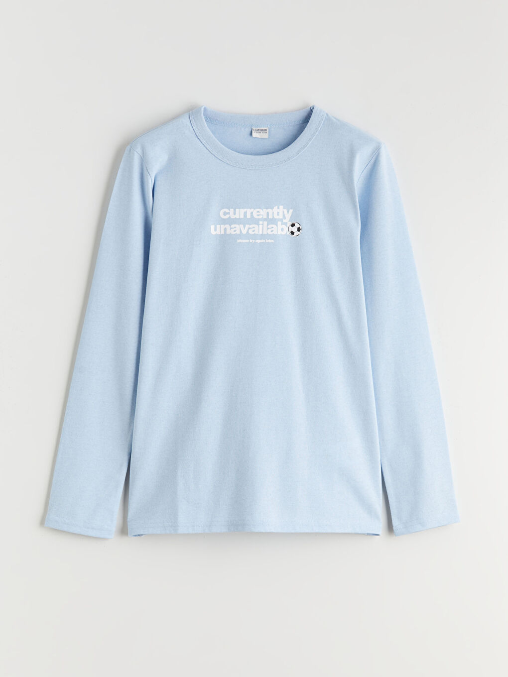 Mavi Bisiklet Yaka Erkek Çocuk Tişört-2