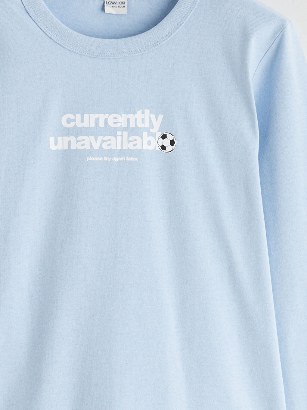 Mavi Bisiklet Yaka Erkek Çocuk Tişört-4