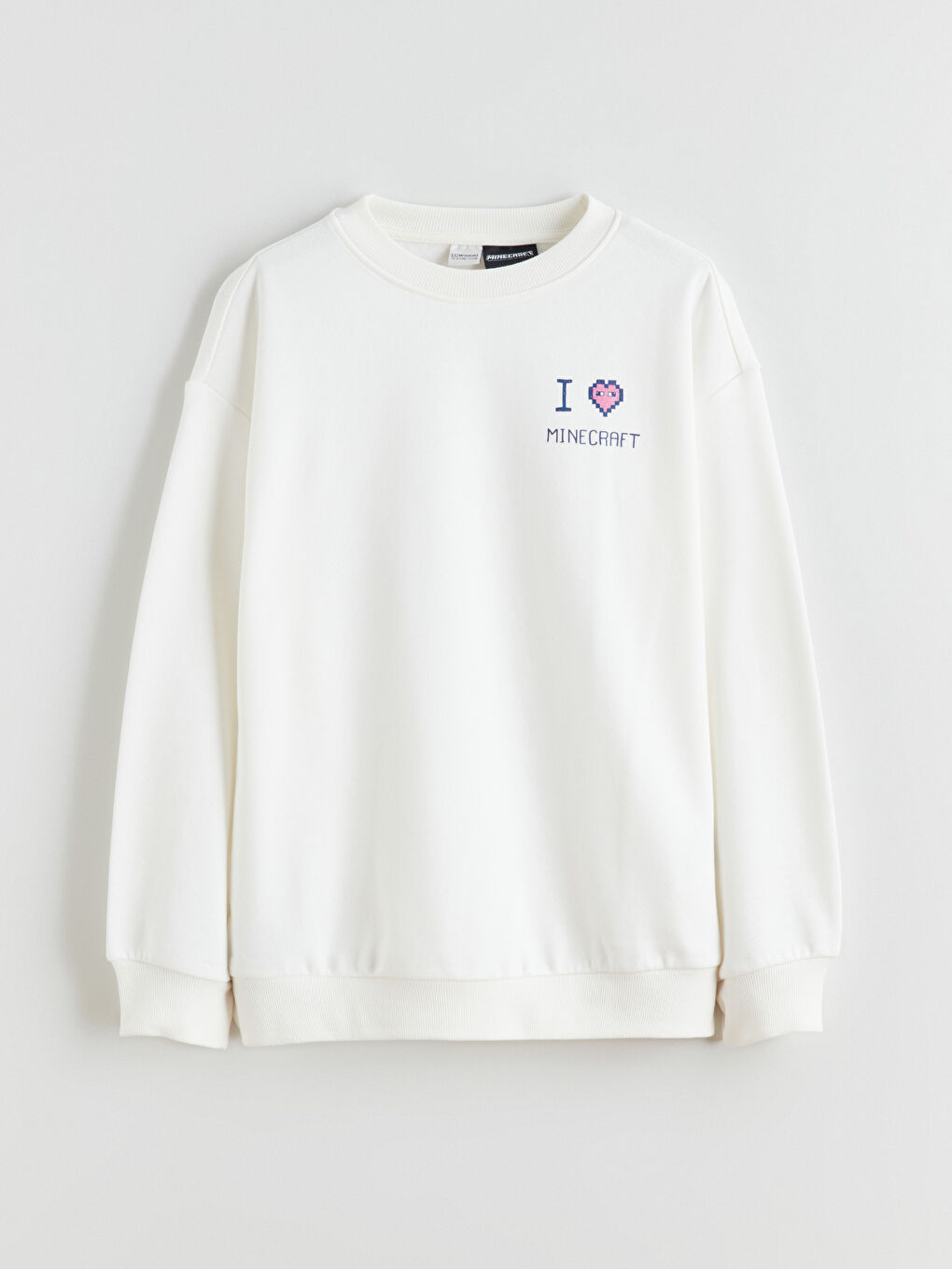 Girl WHITE Sweatshirt-1