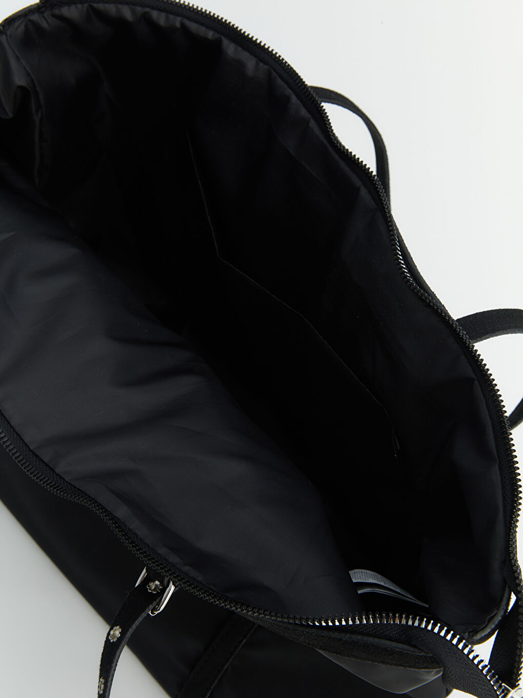 Siyah Fermuar Kapamalı Kadın Omuz Çantası-2