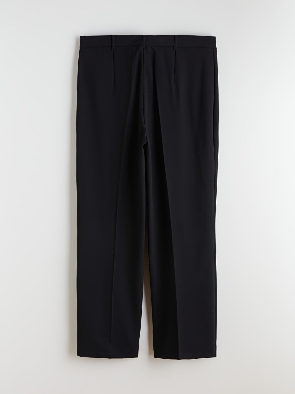 Siyah Büyük Beden Standart Fit Kadın Pantolon-7