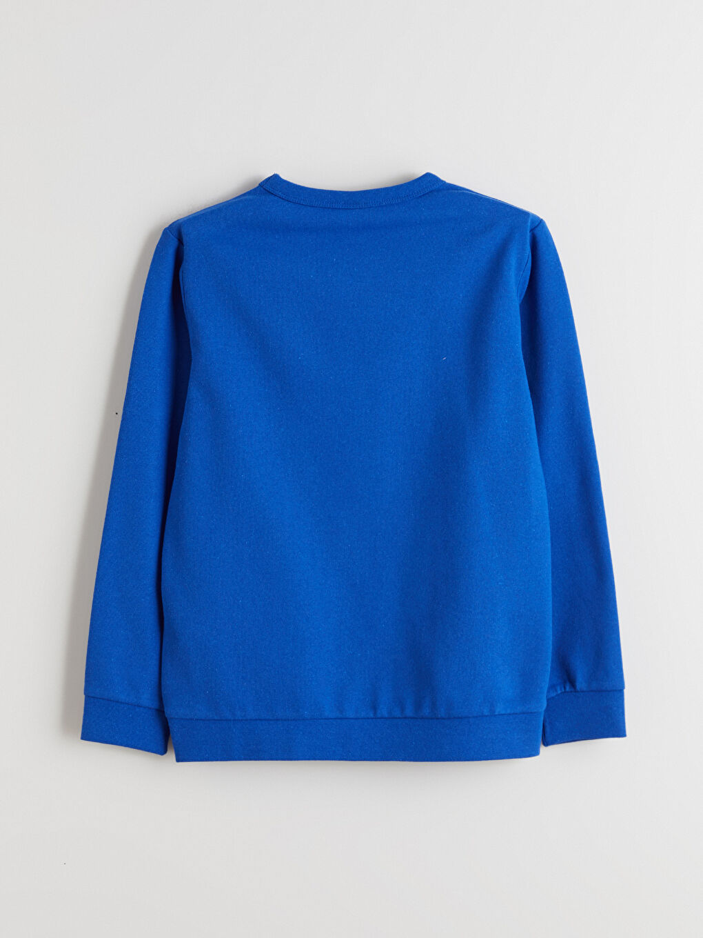 Mavi Bisiklet Yaka Erkek Çocuk Sweatshirt-4