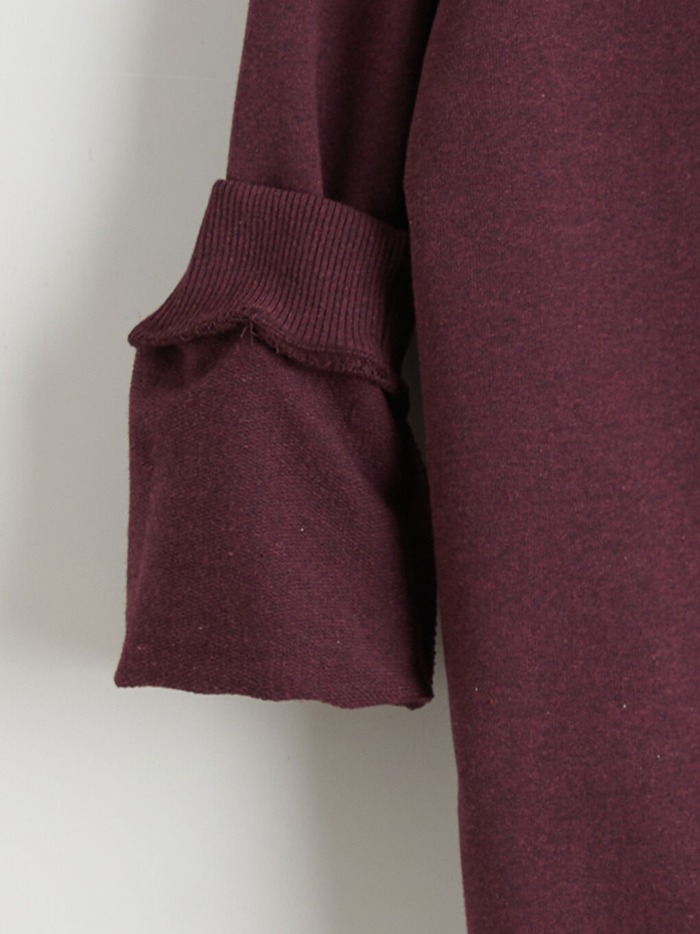 Mürdüm Bisiklet Yaka Erkek Çocuk Sweatshirt-3