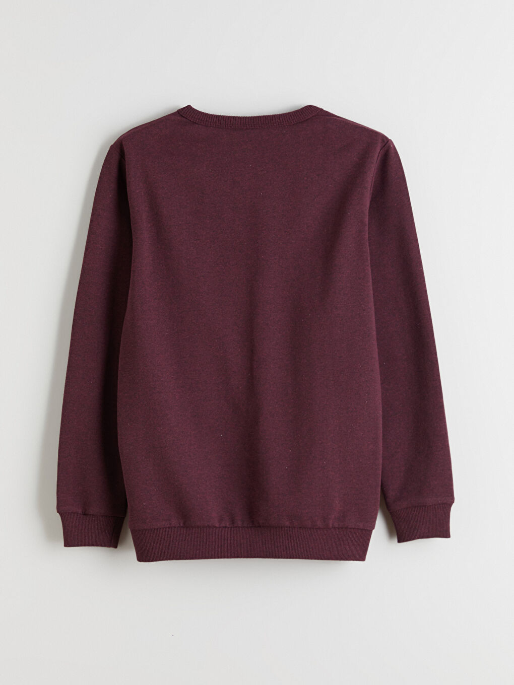 Mürdüm Bisiklet Yaka Erkek Çocuk Sweatshirt-4