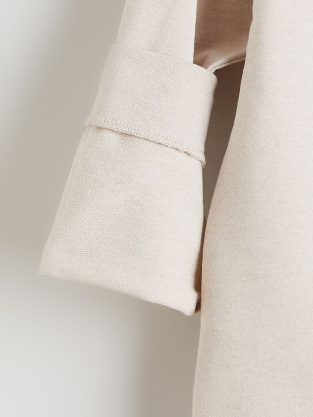 Bej Bisiklet Yaka Erkek Çocuk Sweatshirt-3