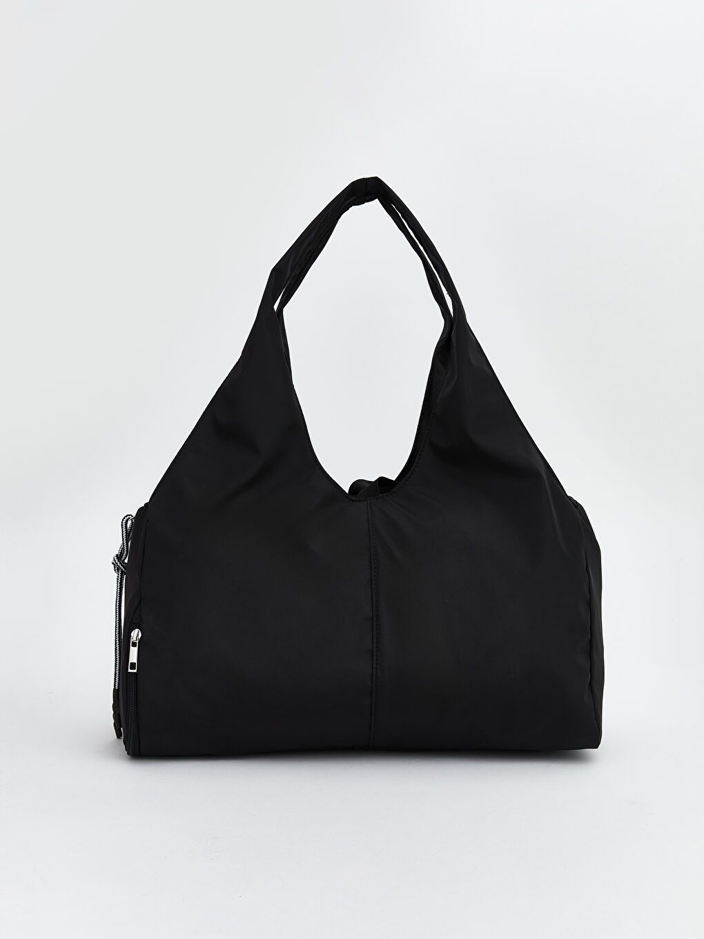 Siyah Çok Bölmeli Kadın Kol Çantası