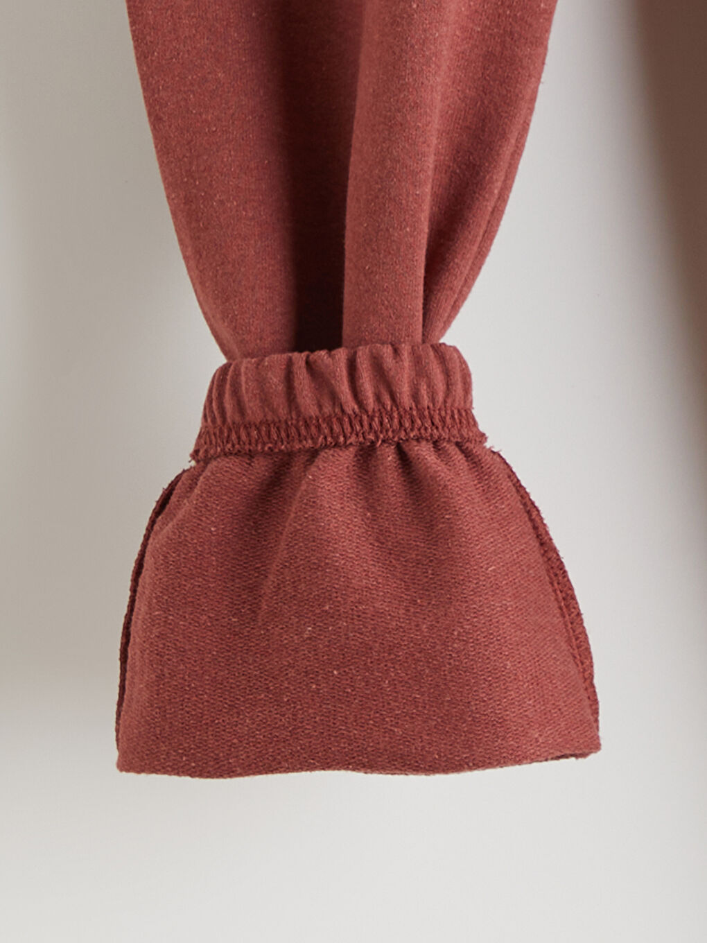 Kahverengi Beli Lastikli Erkek Çocuk Jogger  Eşofman Altı-2