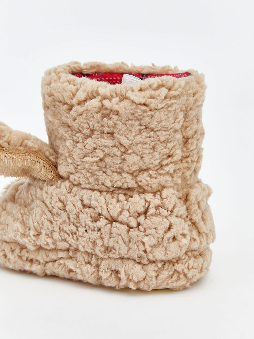 Dog Figured Plush Boys' Home Boot-4