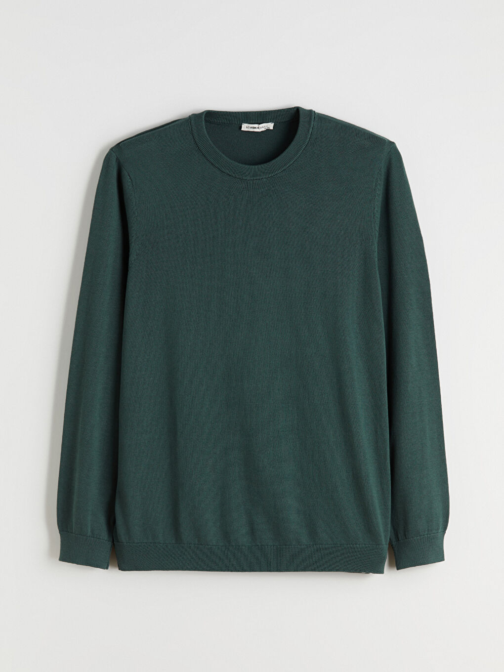 Petrol Bisiklet Yaka Erkek Triko Kazak-4