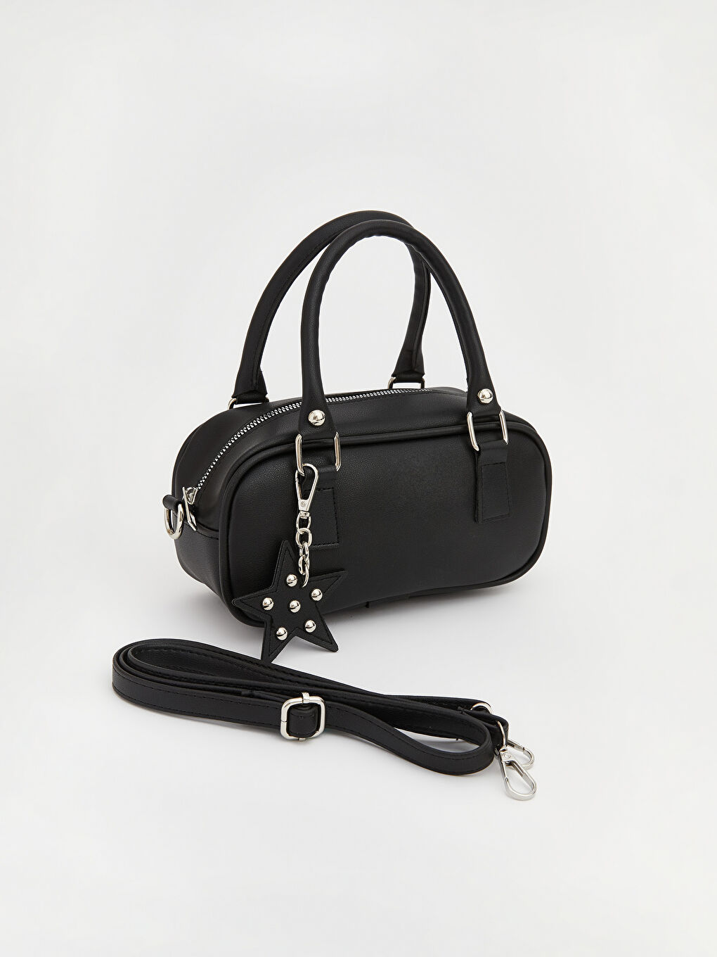 Removable Strapped Women's Shoulder Bag-1