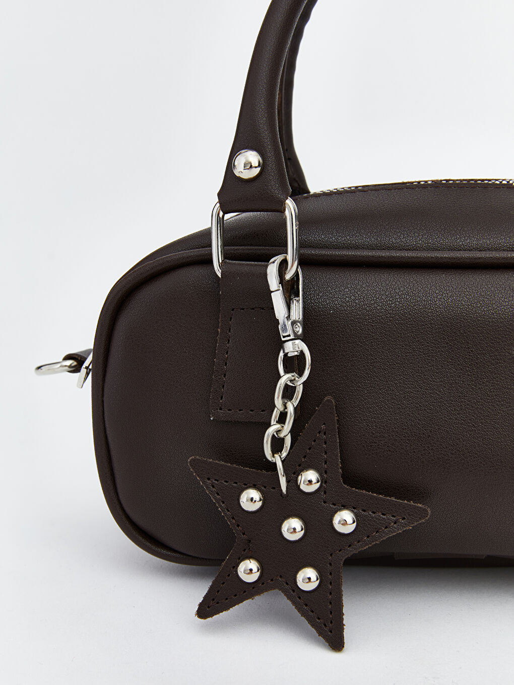 Kahverengi Çıkarılabilir Askılı Kadın Omuz Çantası-2