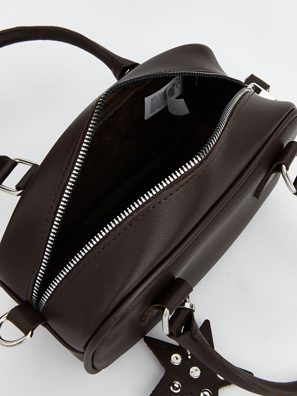 Kahverengi Çıkarılabilir Askılı Kadın Omuz Çantası-3