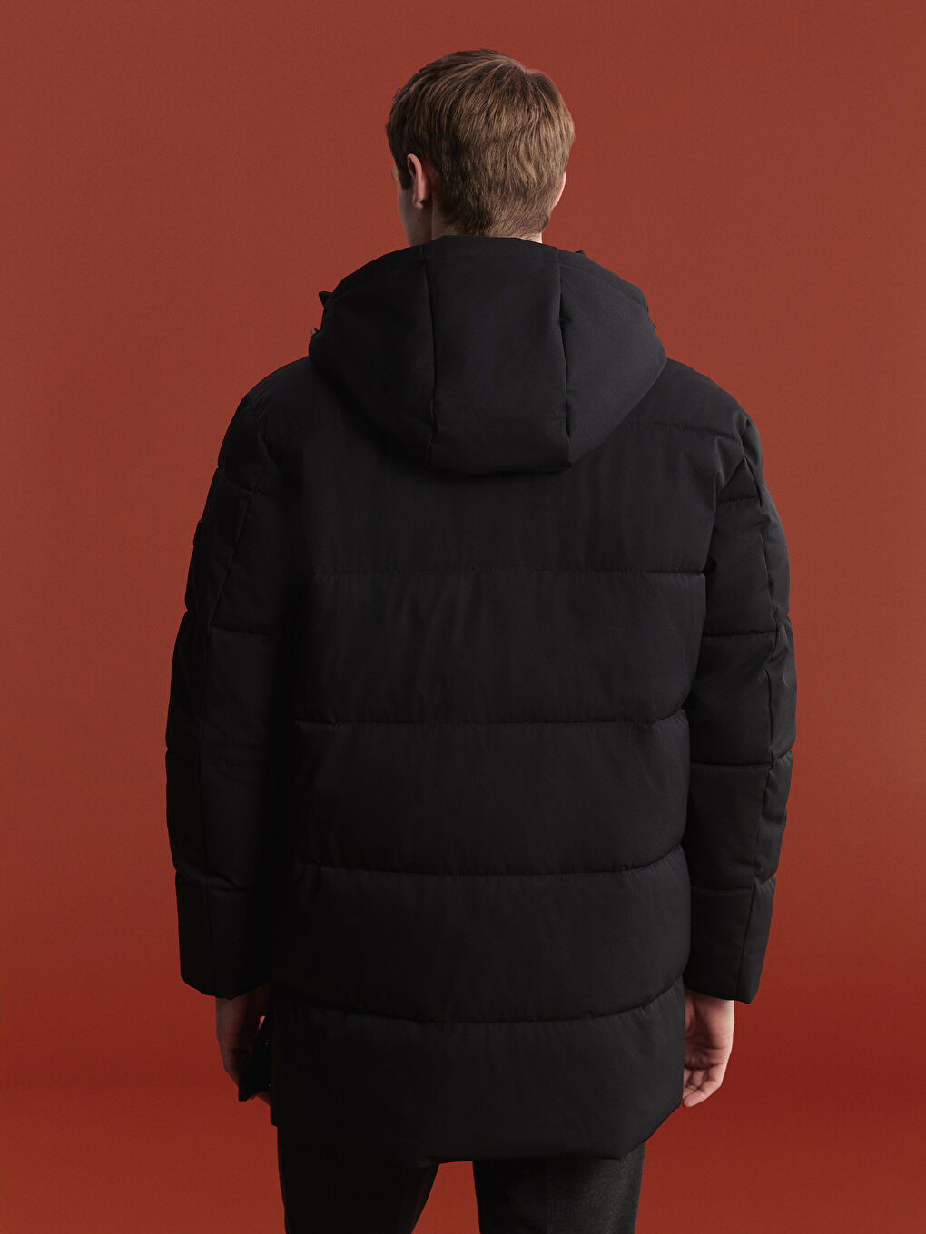 Standard Fit Men's Puffer Coat-4