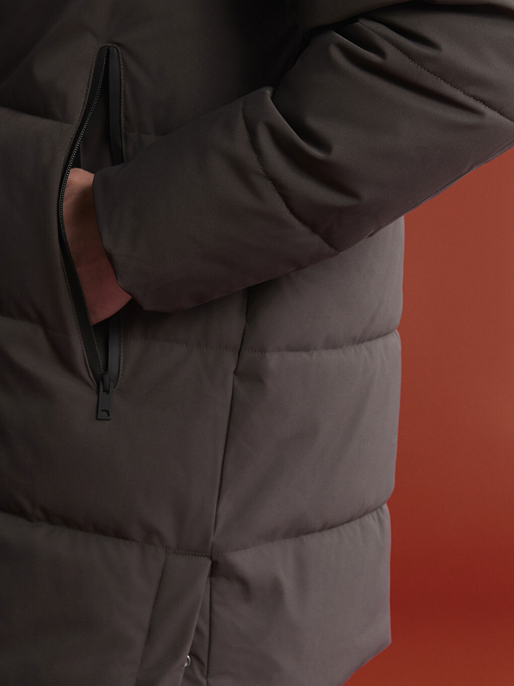 Standard Fit Men's Puffer Coat-3