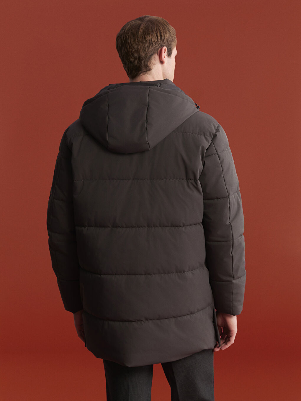 Standard Fit Men's Puffer Coat-4