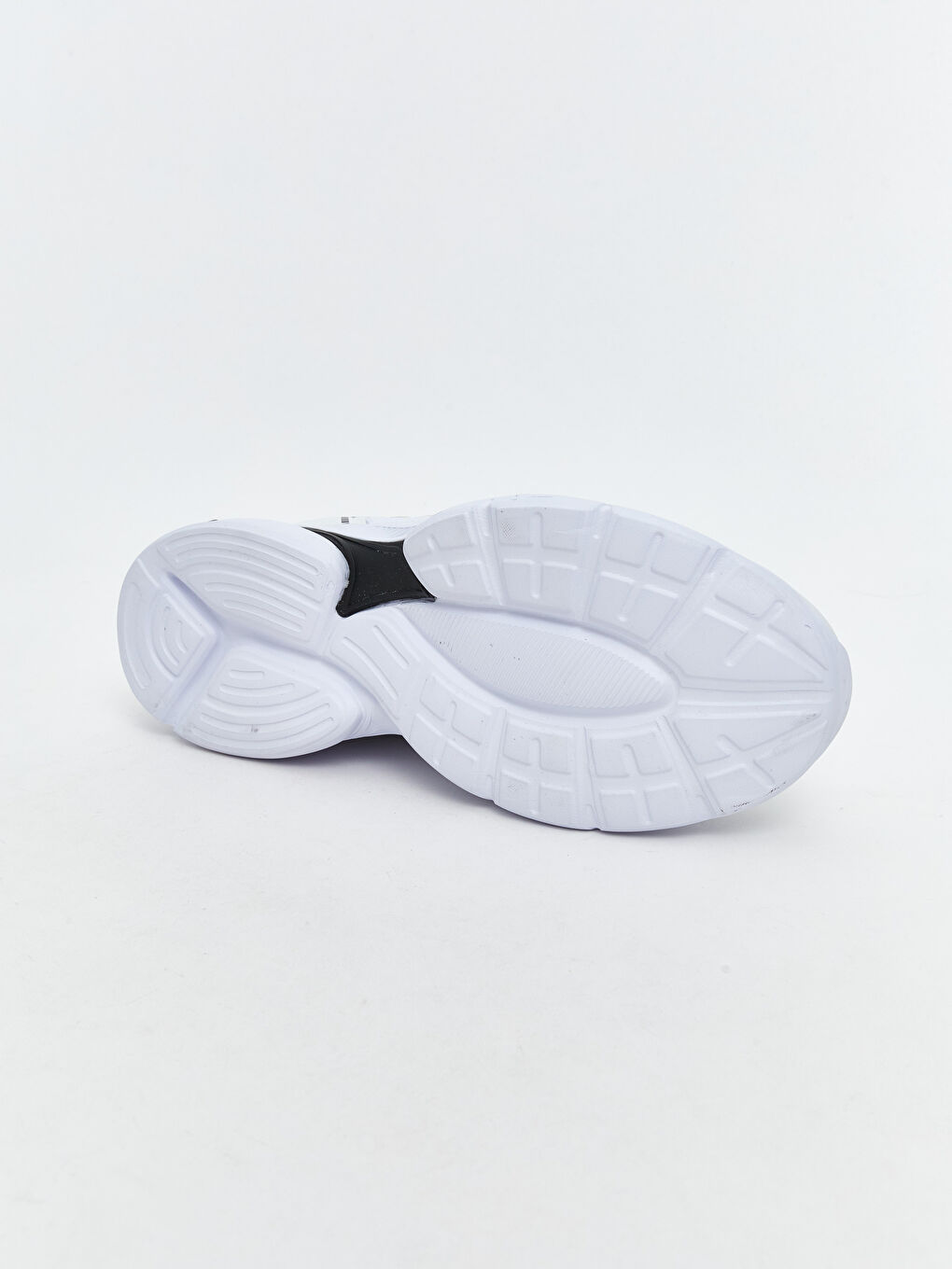 Beyaz Bağcıklı Erkek Spor Ayakkabı-4