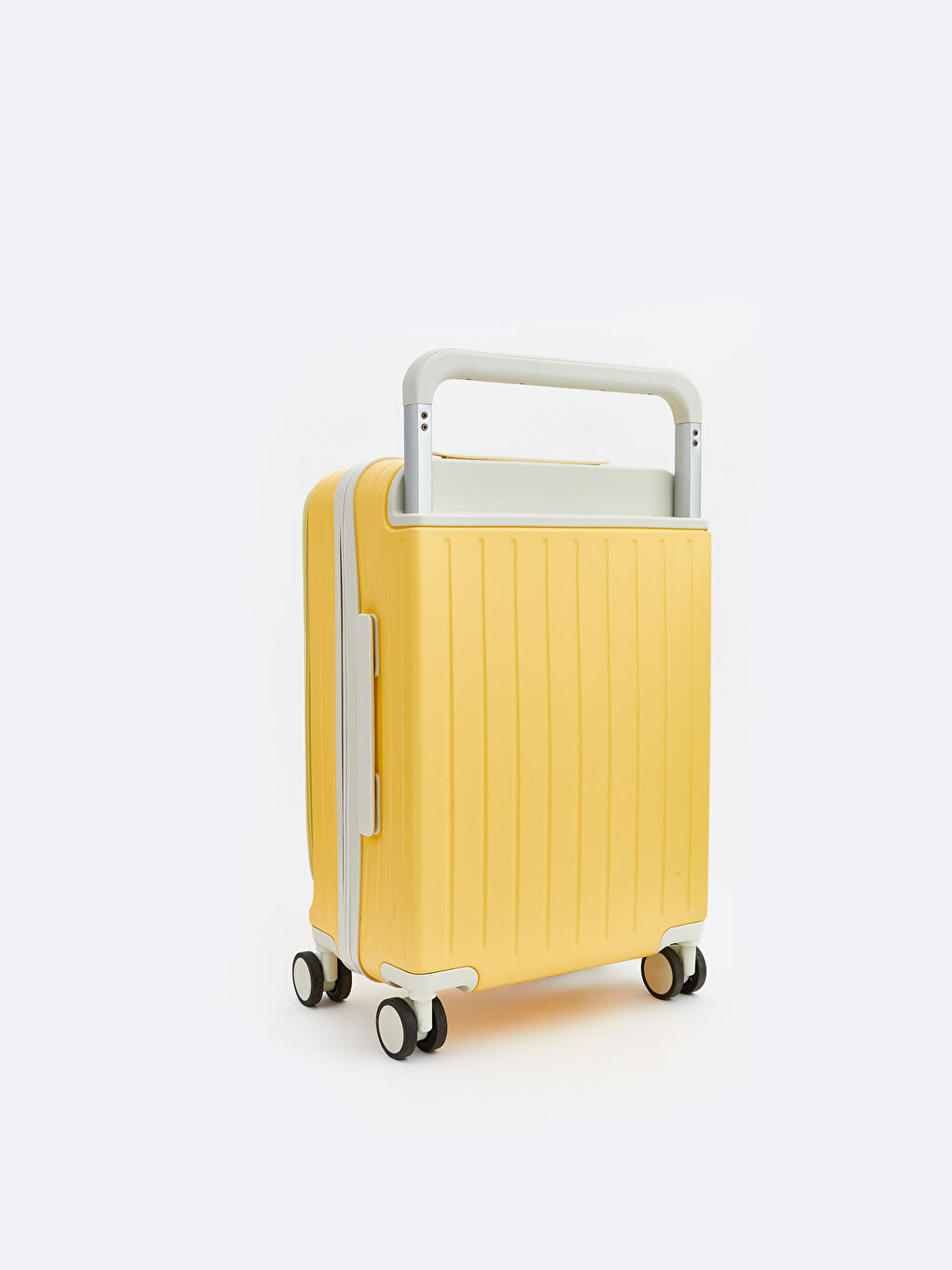 Sarı Kilit Detaylı Küçük Boy Valiz-2