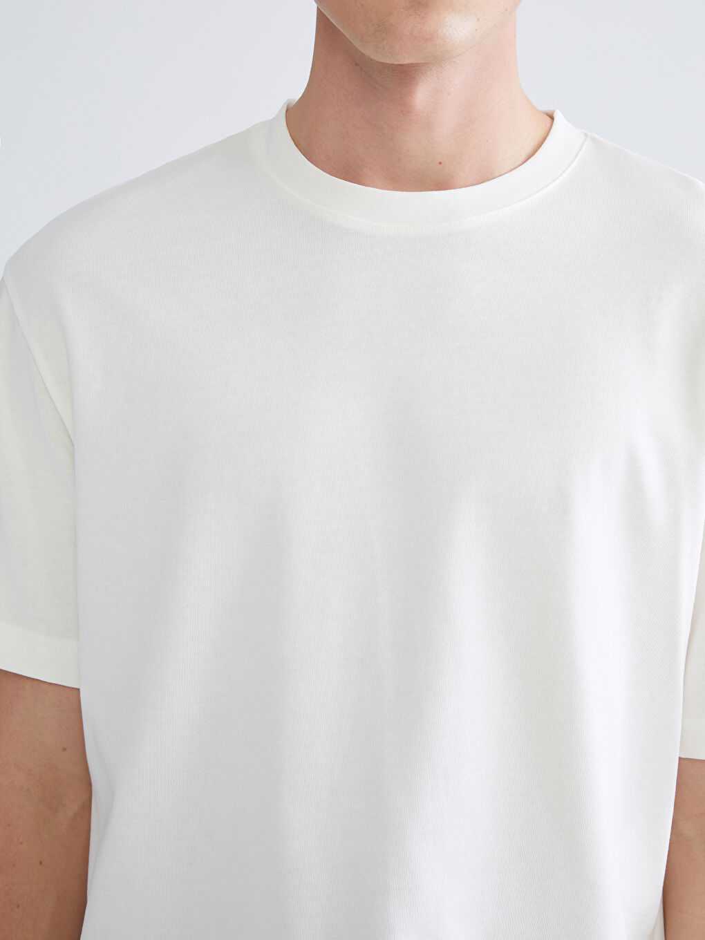 Lacivert Bisiklet Yaka Kısa Kollu Erkek Tişört 3'lü-7