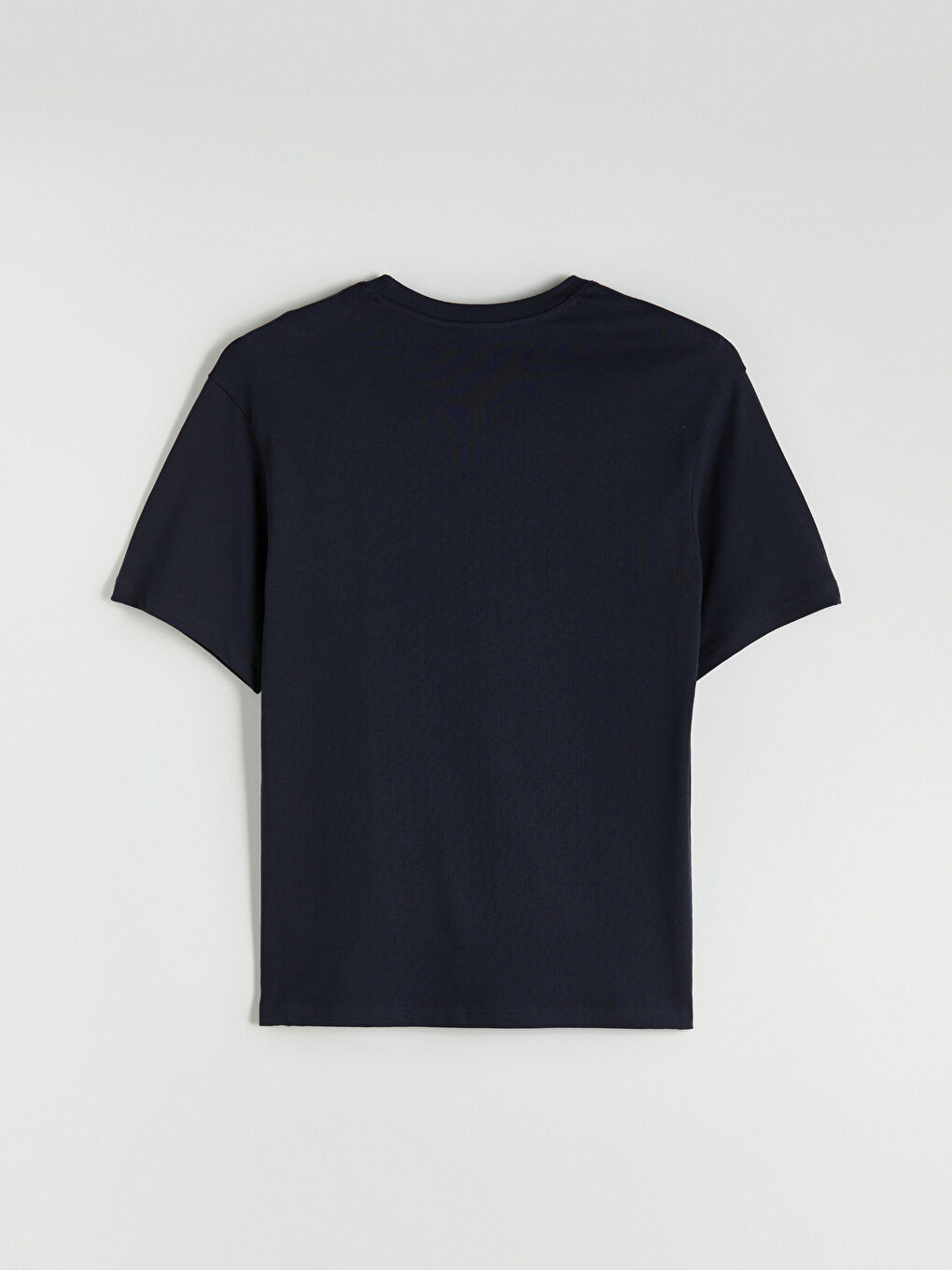 Lacivert Bisiklet Yaka Kısa Kollu Erkek Tişört 3'lü-12