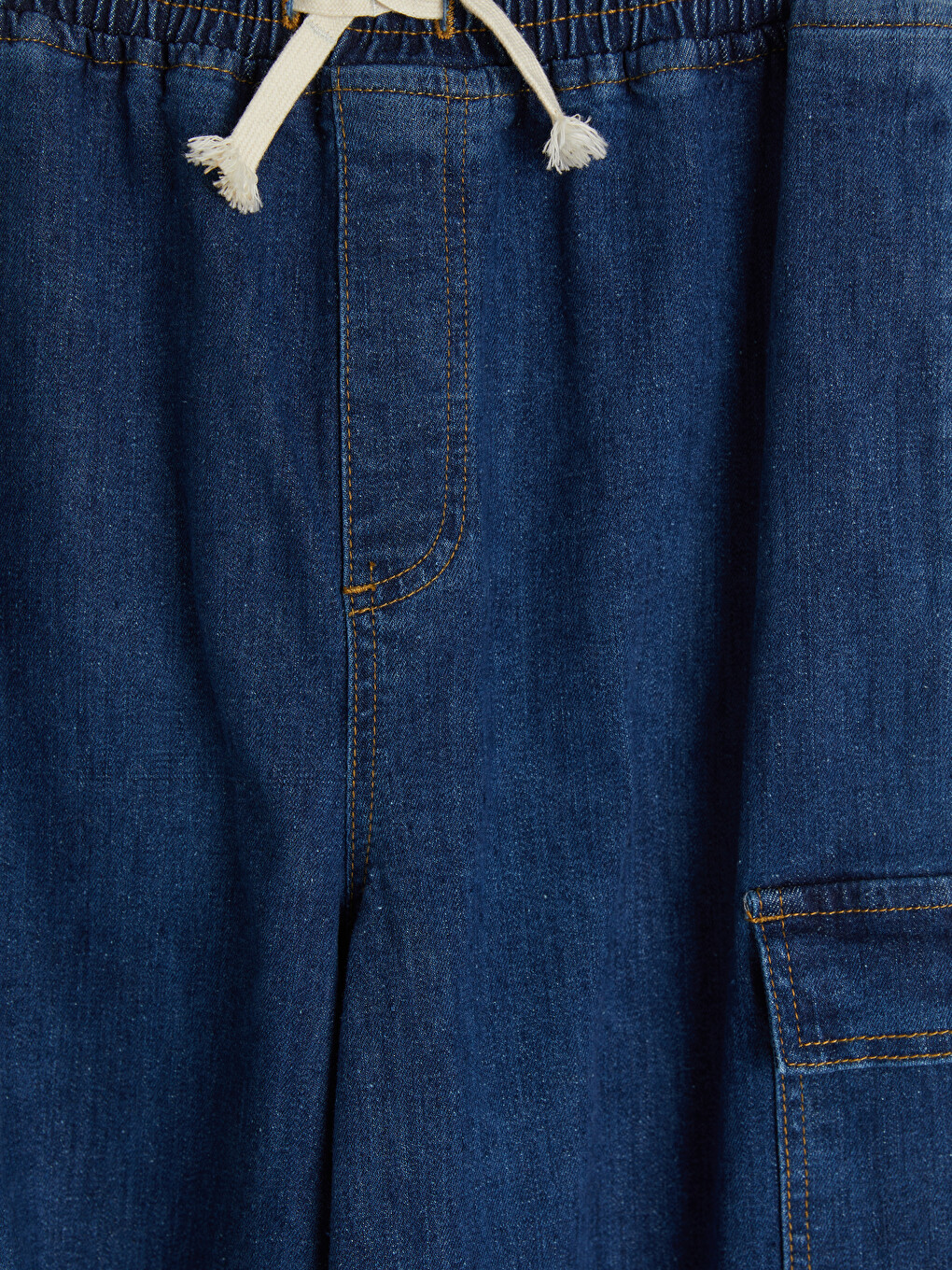 Karışık Erkek Çocuk Kargo Jean Pantolon-1