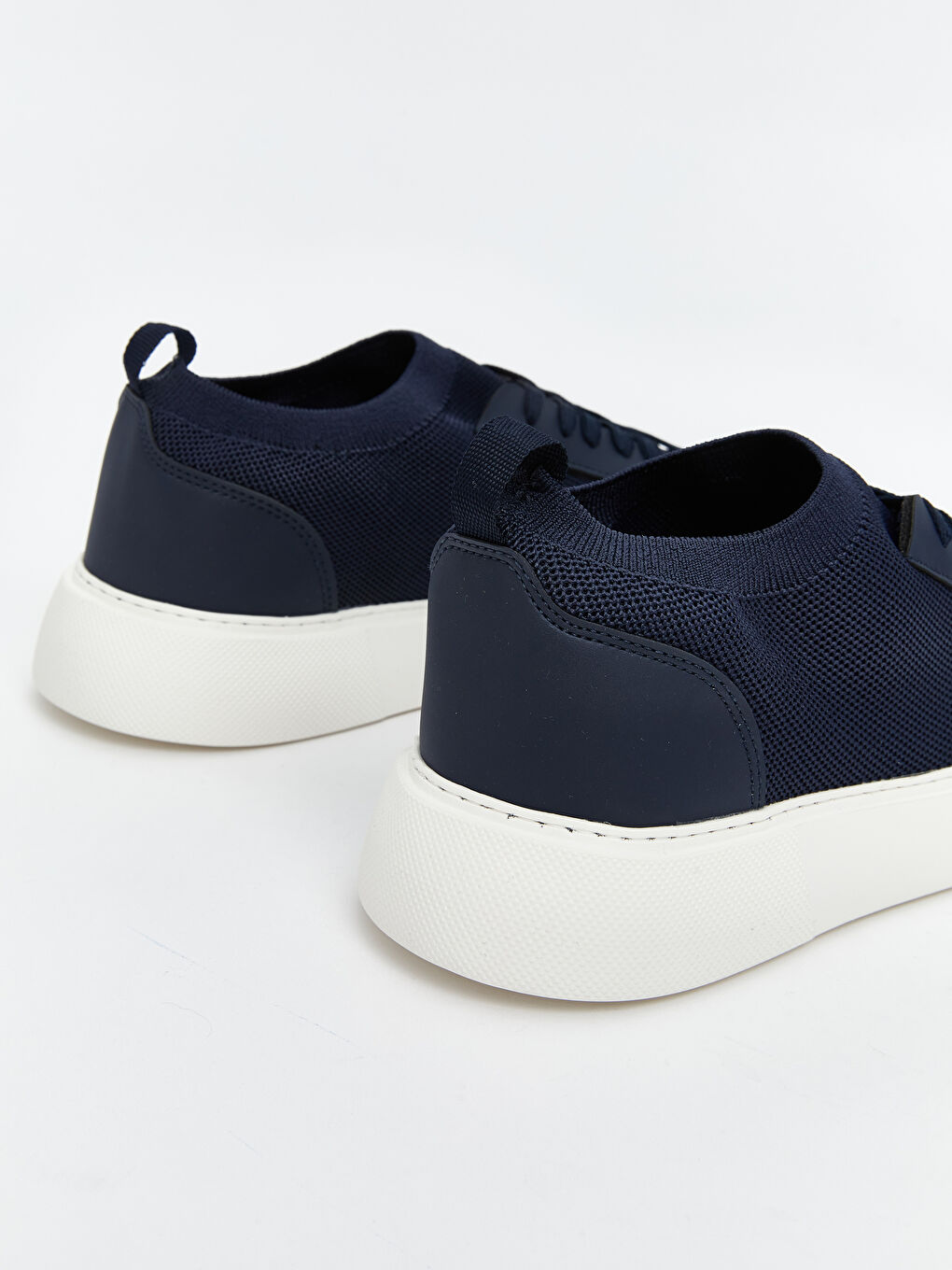 Lacivert Bağcıklı Erkek Spor Ayakkabı-4