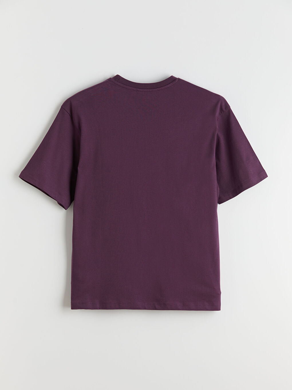Crew Neck Printed Jersey Men's T-Shirt-5