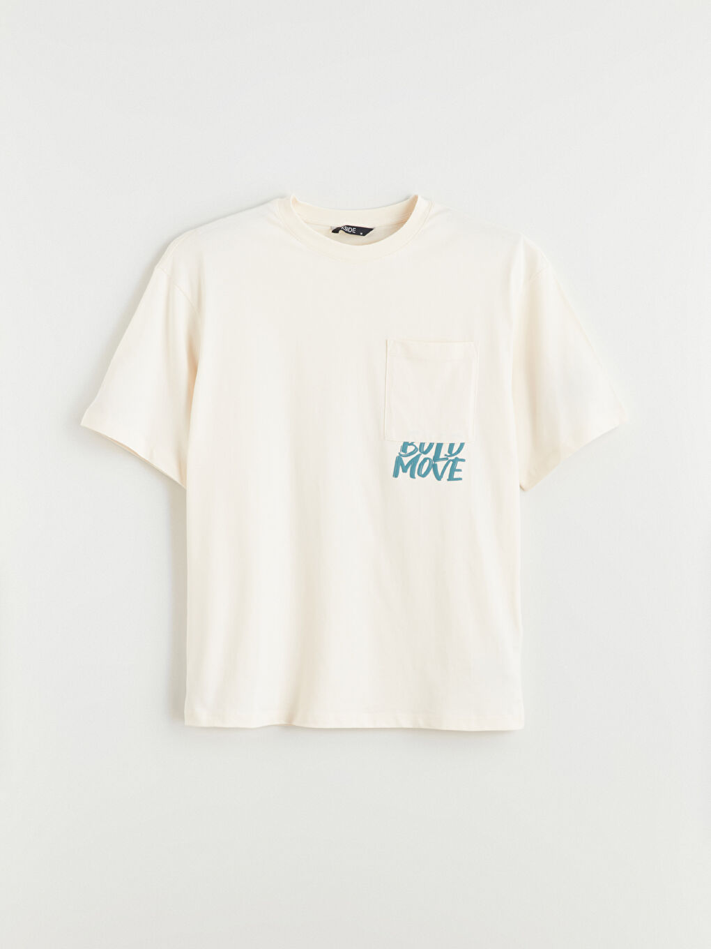Crew Neck Printed Jersey Men's T-Shirt-4