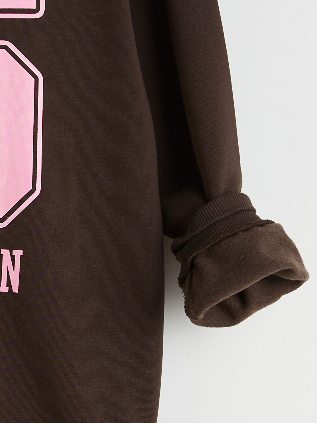 Crew Neck Printed Oversize Women's Sweatshirt-5