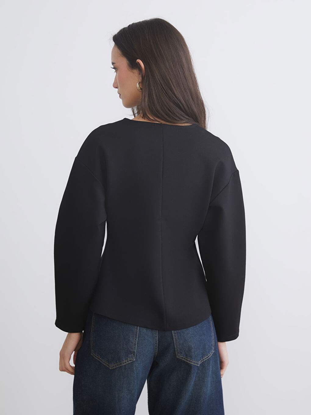 V-Neck Women's Cardigan-3