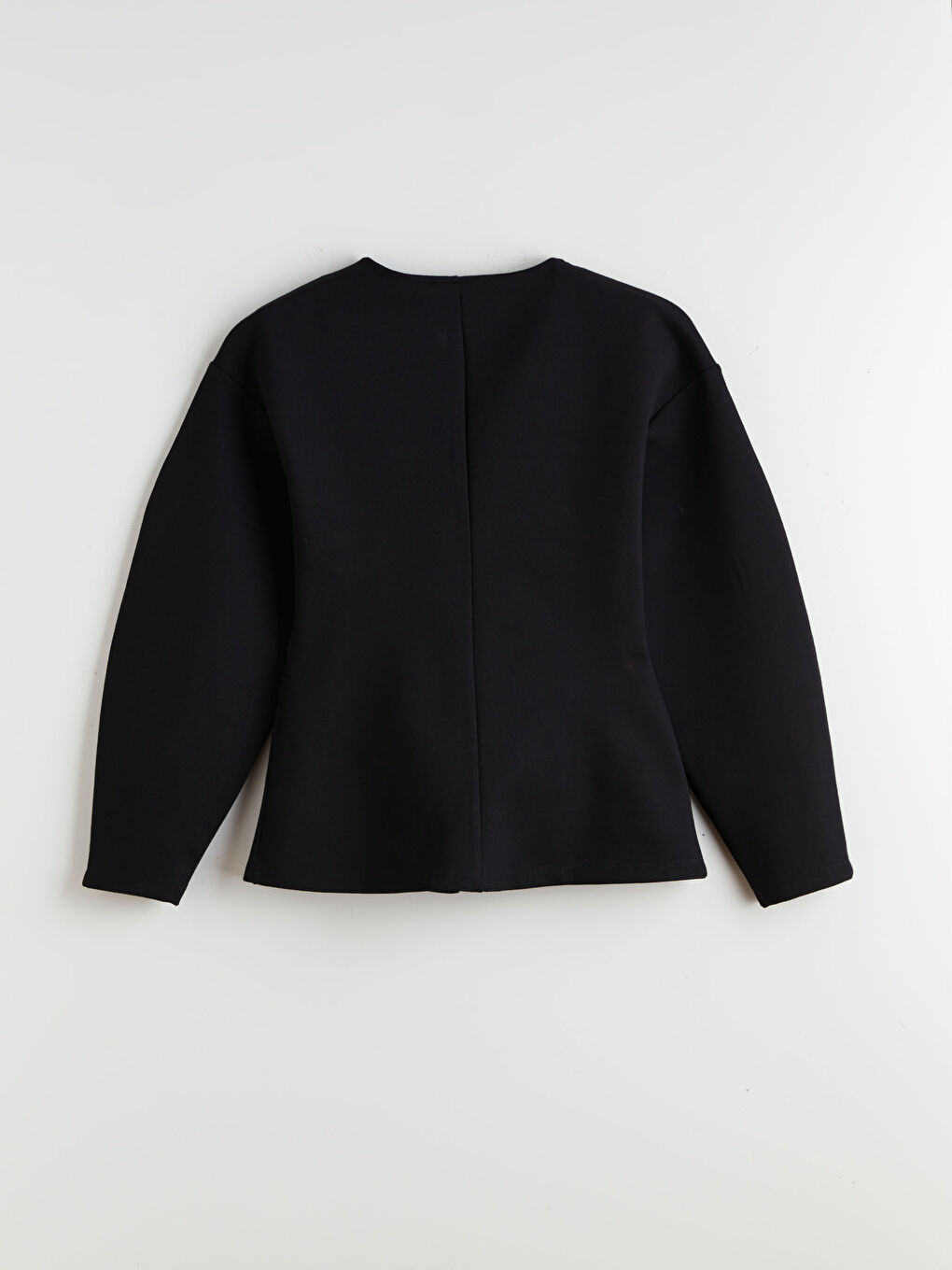 V-Neck Women's Cardigan-5