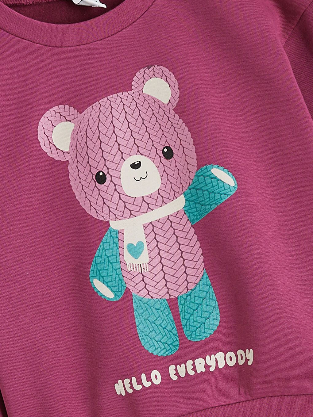 Lot de 2 Sweat-shirts pour Filles à Col Rond-6