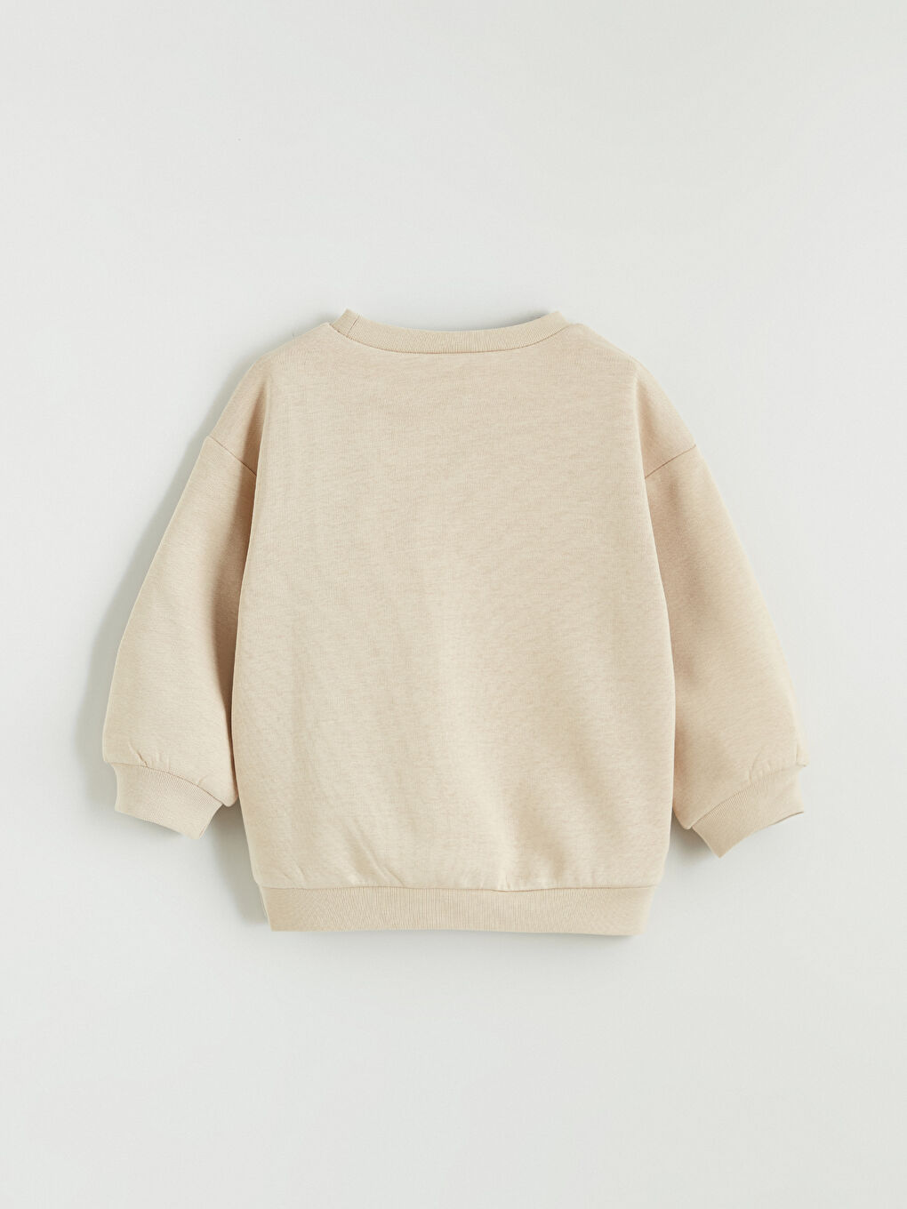 Crew Neck Floral Girls' Thick Sweatshirt-3