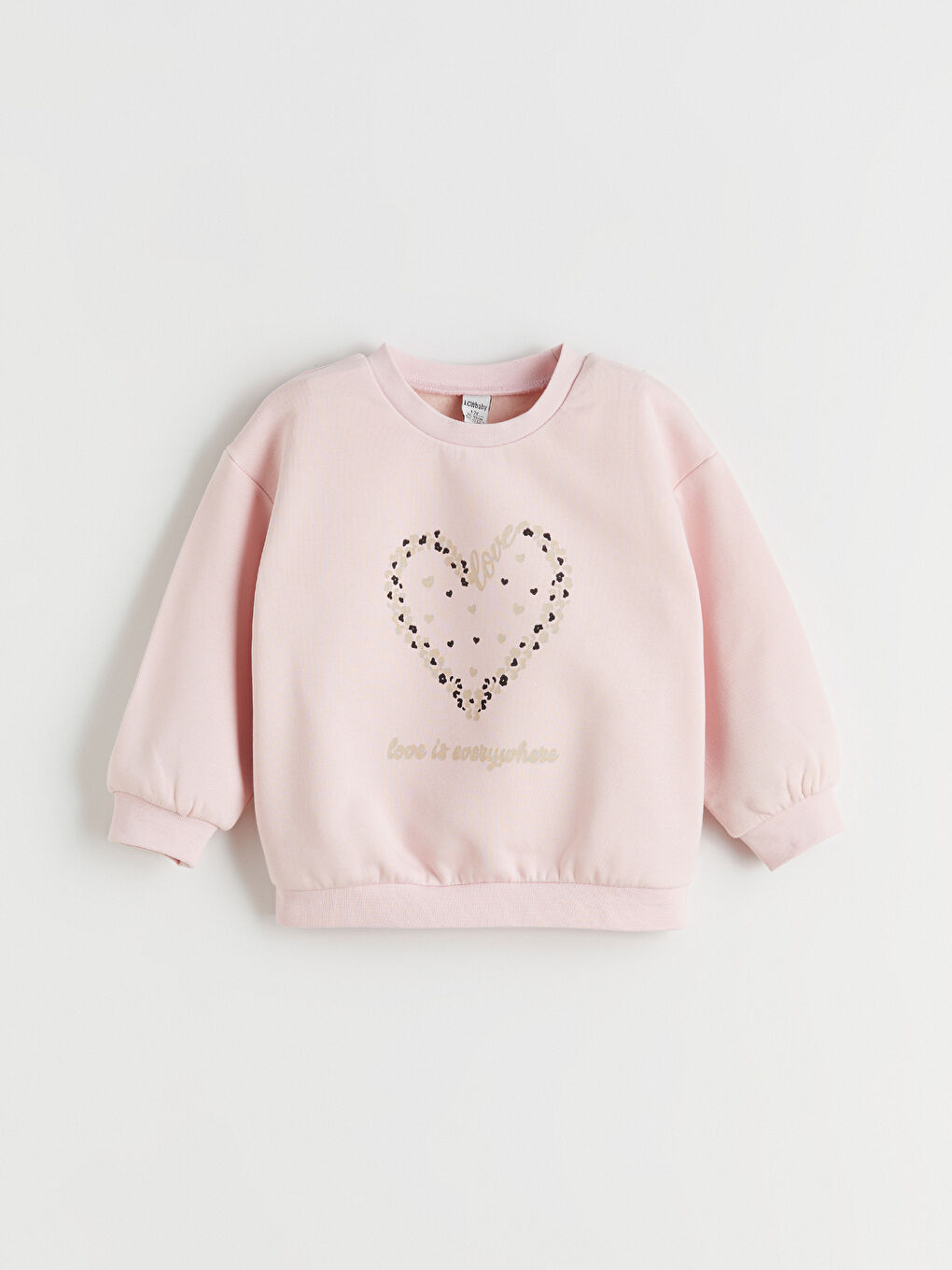 كنزة رياضية سميكة برقبة دائرية للبنات، عبوتان-1