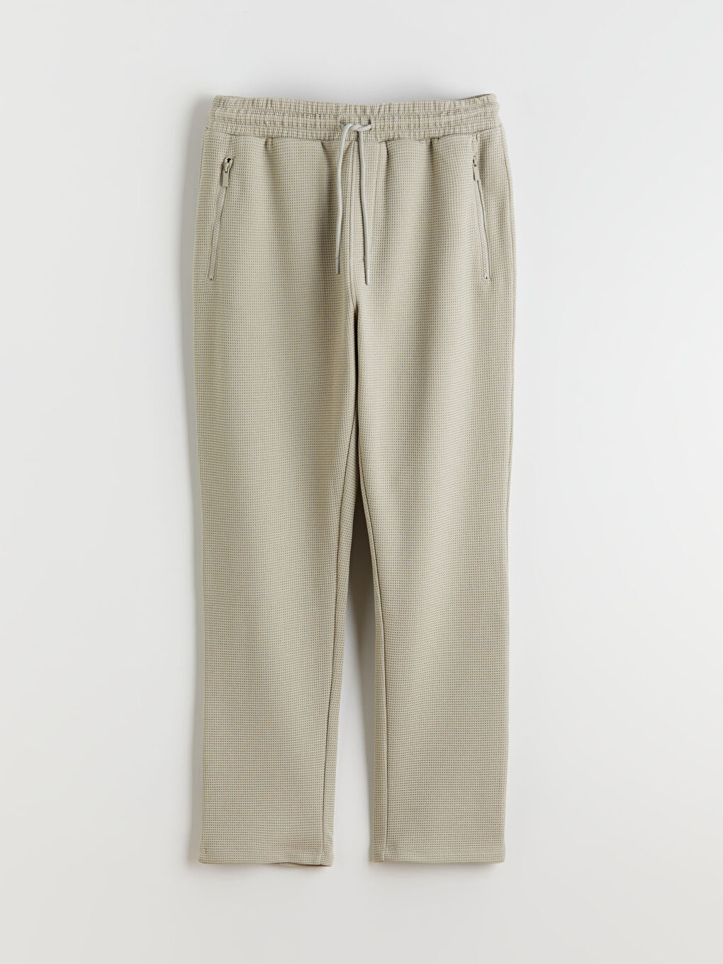 Gri Dokulu Erkek Eşofman Altı-4