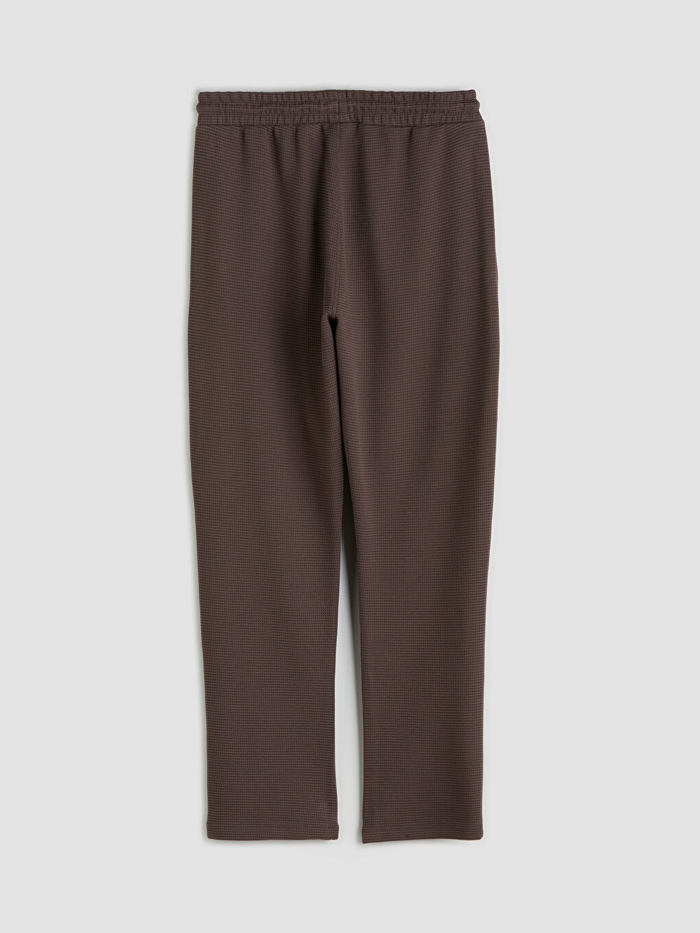 Kahverengi Dokulu Erkek Eşofman Altı-5