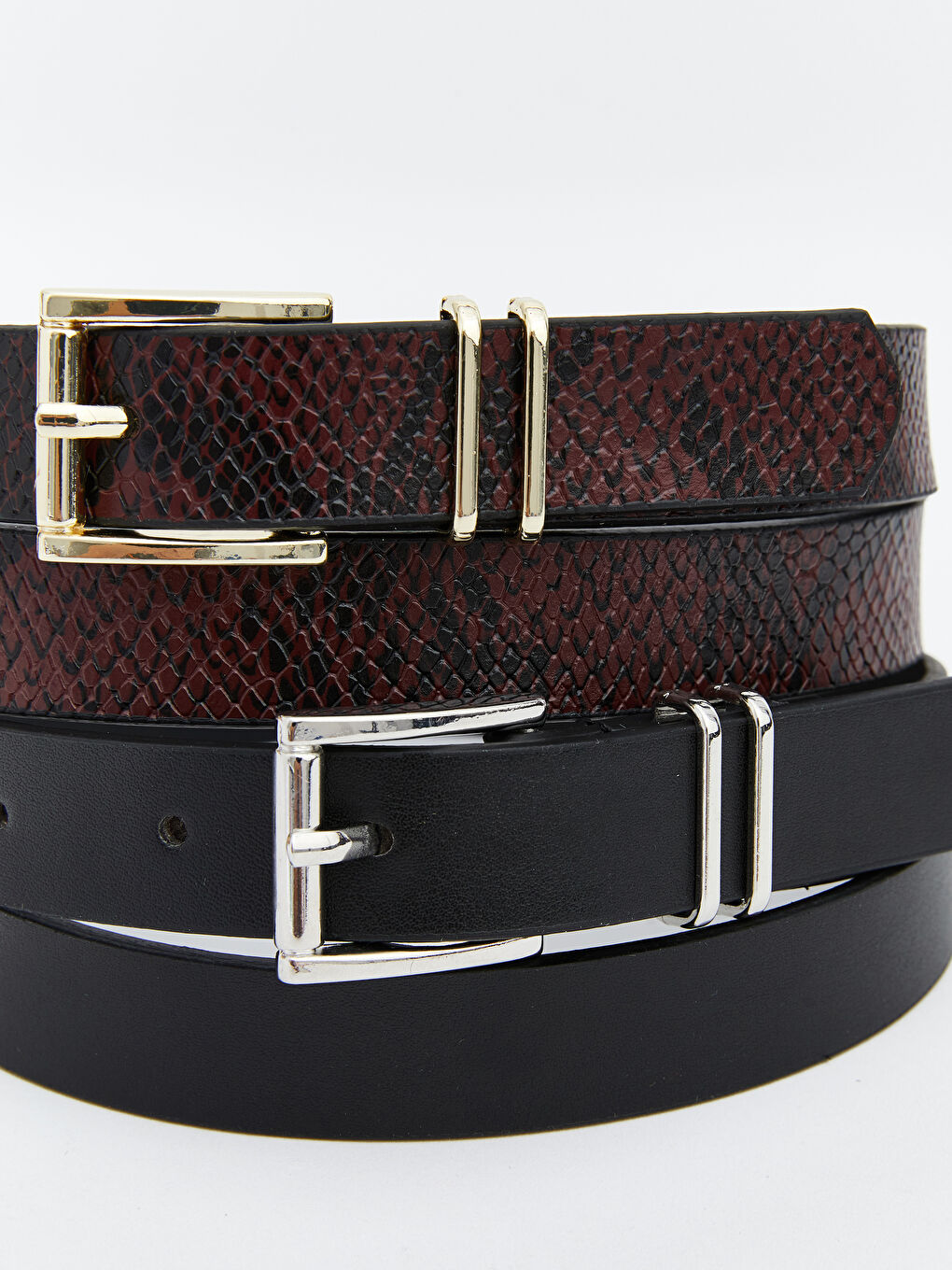 قایشی چەرمى دەستکرد بۆ ژنان ٢ دانە پێکەوە-3